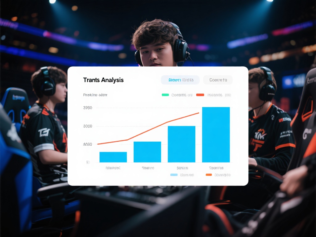 趋势分析：通过历史数据寻找战队的表现趋势。例如，某