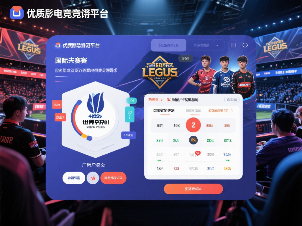 一个优质的电竞竞猜平台首先需要覆盖广泛的电竞赛事，