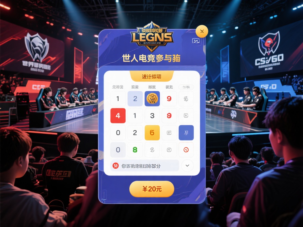 充20元参与电竞竞猜,轻松感受刺激对决快感! 电竞竞猜,简单来说,就是基于电子竞技比赛结果的一种