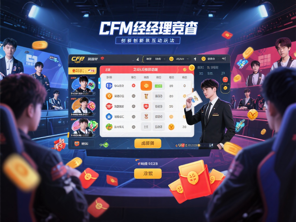 CFM电竞经理竞猜:组建冠军战队,赢取超值大奖! CFM电竞经理竞猜是一种创新的互动玩法,玩家可以化