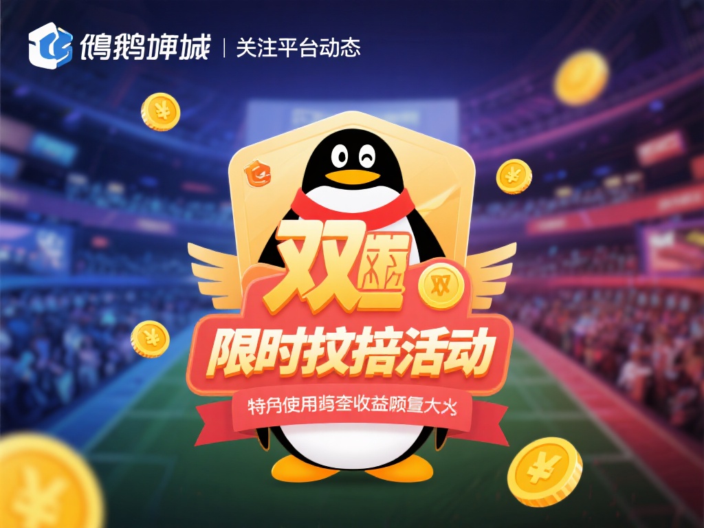 关注平台动态：企鹅电竞经常推出限时加倍活动，在特定