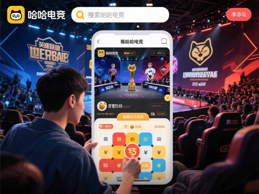 猫先生竞猜搜索哈哈电竞，畅享电竞赛事精彩无限体验！
