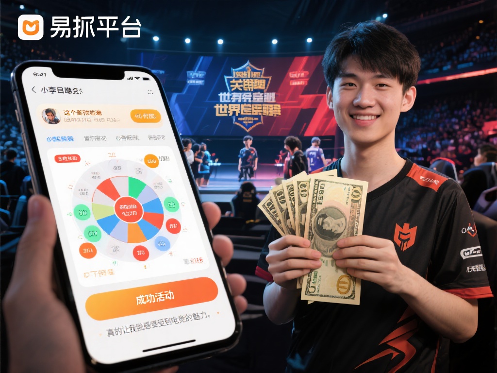 以某平台为例，小李作为一名普通的电竞爱好者，最初只